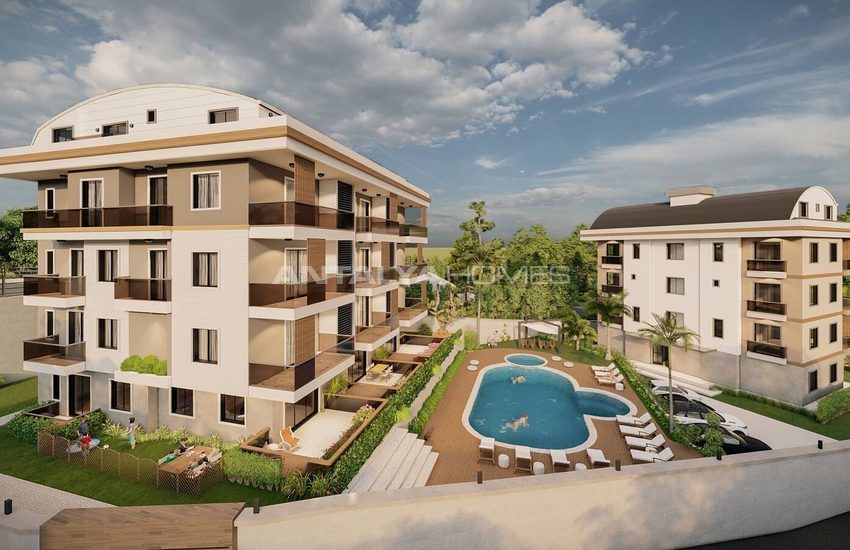 Appartements Concept Villa Avec Vue Sur Mer À Alanya 2