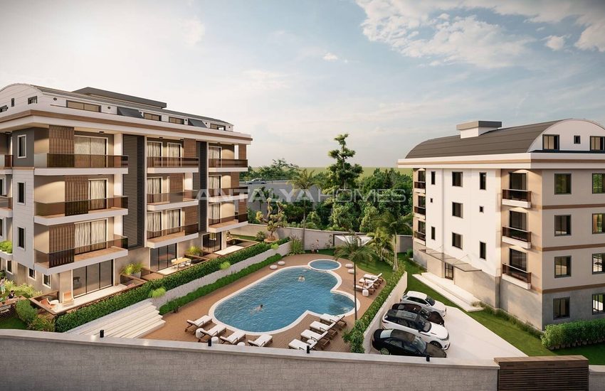 Appartements Concept Villa Avec Vue Sur Mer À Alanya 3