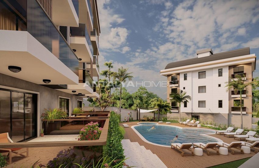 Appartements Concept Villa Avec Vue Sur Mer À Alanya 10