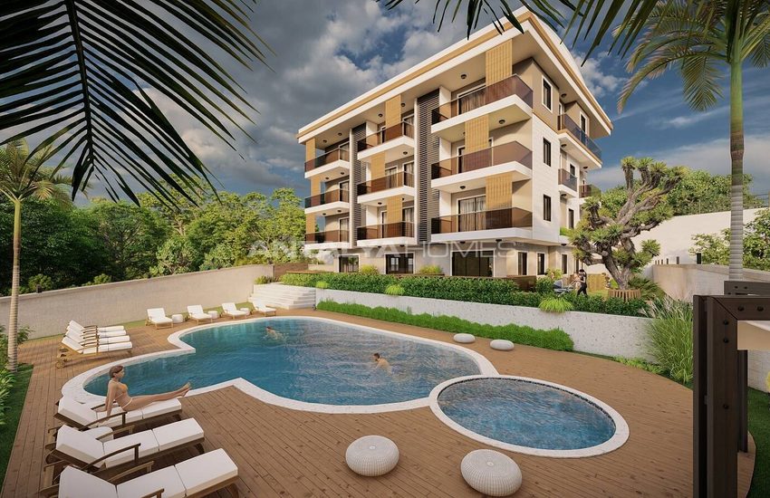 Appartements Concept Villa Avec Vue Sur Mer À Alanya 8