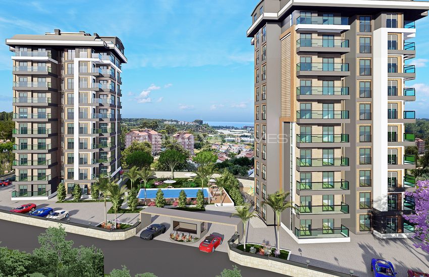 Lyxfastigheter I Ett Utvalt Komplex I Avsallar Alanya