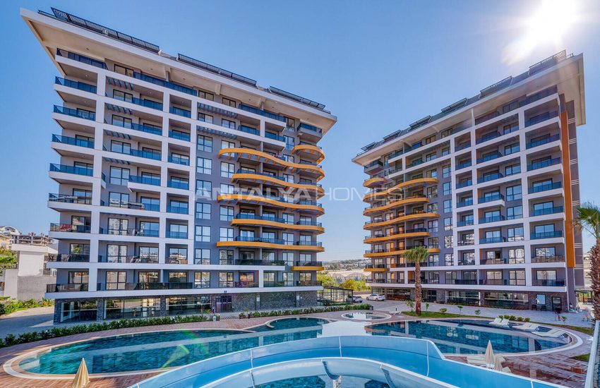 Luxury Apartments in a Residential Complex in Alanya
