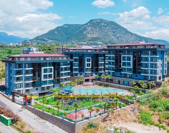 Appartementen In Een Beveiligd Complex Met Zwembaden In Kestel Alanya 1