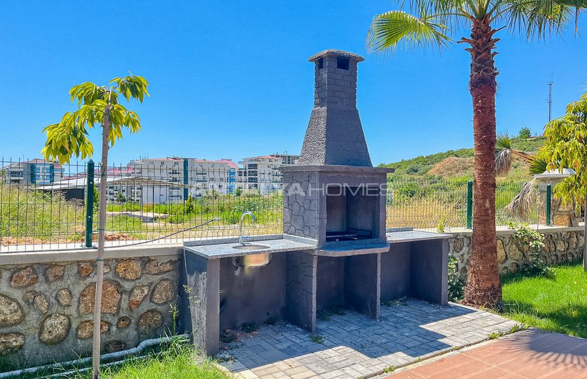Appartementen In Een Beveiligd Complex Met Zwembaden In Kestel Alanya 14