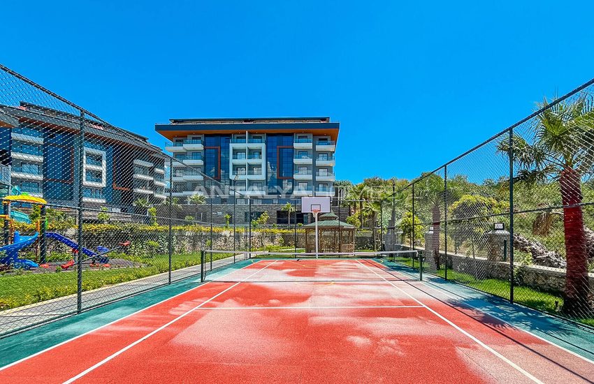 Appartementen In Een Beveiligd Complex Met Zwembaden In Kestel Alanya 8