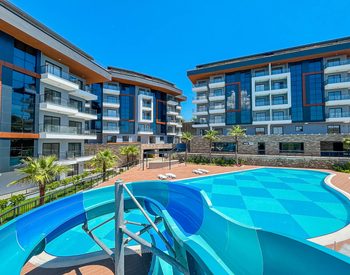 Appartementen In Een Beveiligd Complex Met Zwembaden In Kestel Alanya 2