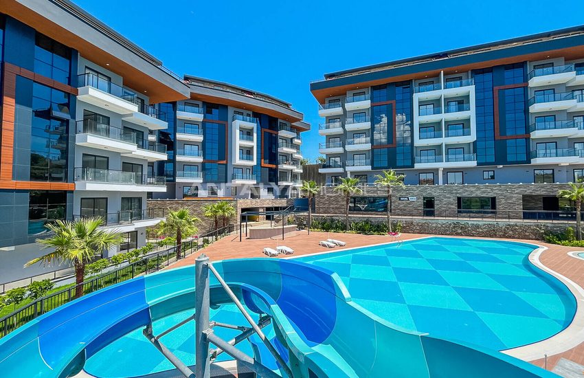 Appartementen In Een Beveiligd Complex Met Zwembaden In Kestel Alanya 1