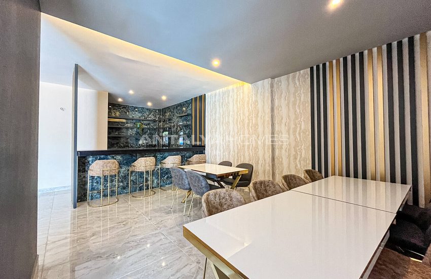 Appartementen In Een Beveiligd Complex Met Zwembaden In Kestel Alanya 9