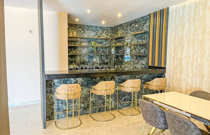 Appartementen In Een Beveiligd Complex Met Zwembaden In Kestel Alanya 10