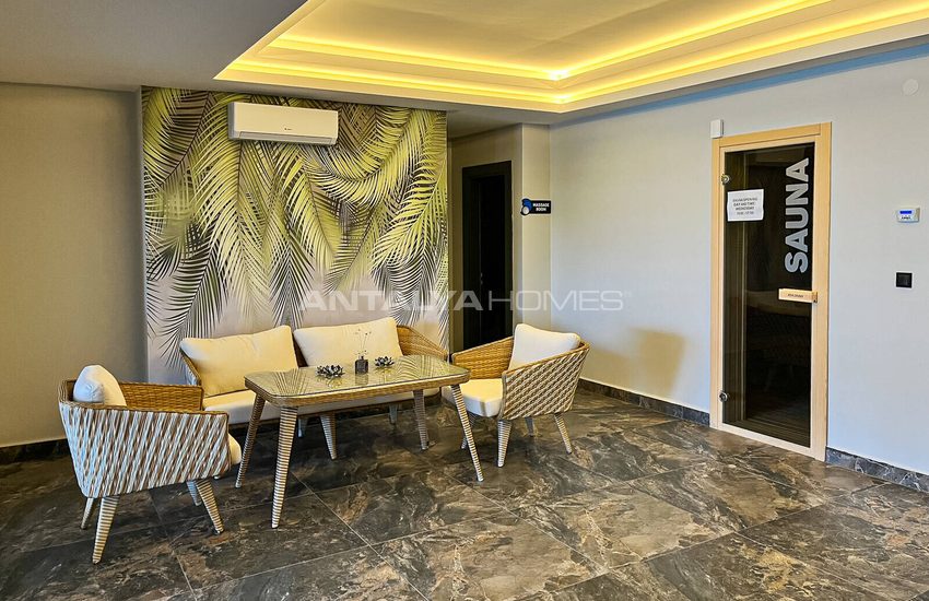 Appartementen In Een Beveiligd Complex Met Zwembaden In Kestel Alanya 3