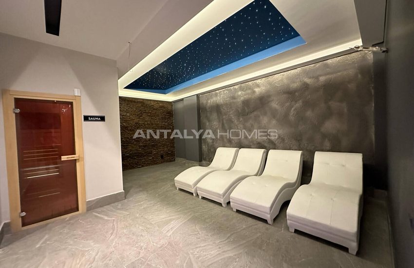 Alanya Oba'da Yüksek Konumlu Site İçinde Yatırımlık Daireler 15