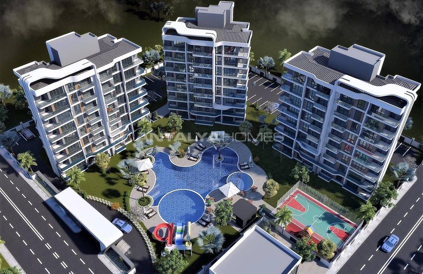 Luxueux Appartements En Complexe Hôtelier À Antalya Altintas