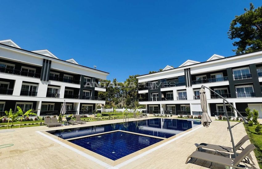 Kemer Arslanbucak'ta Site İçinde Yüzme Havuzlu Daireler 3