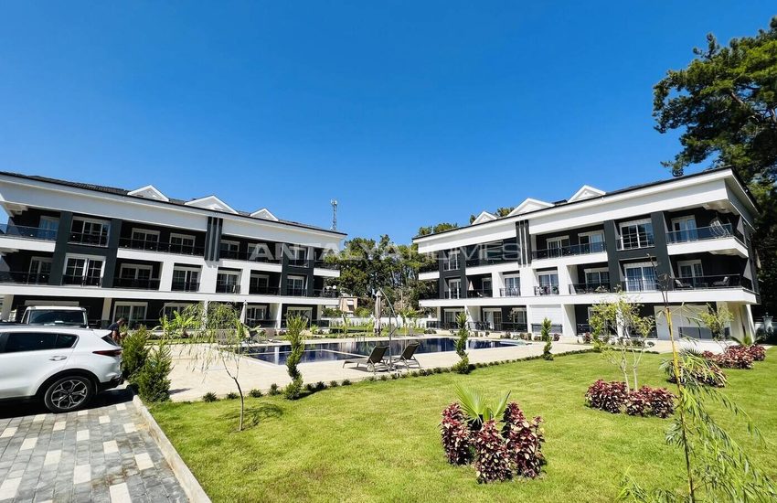 Kemer Arslanbucak'ta Site İçinde Yüzme Havuzlu Daireler 4