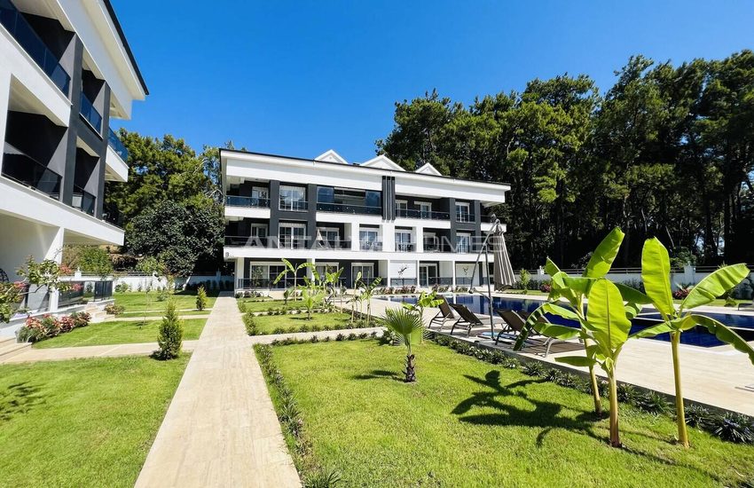 Kemer Arslanbucak'ta Site İçinde Yüzme Havuzlu Daireler 6