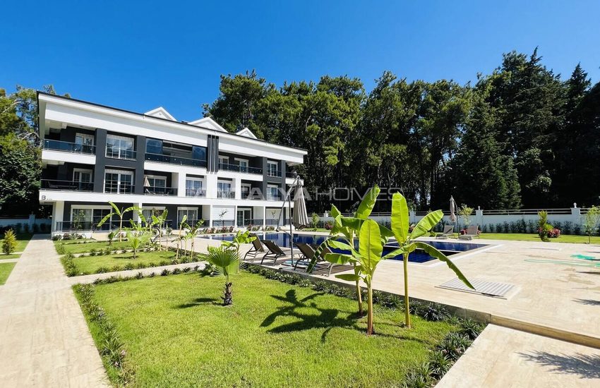 Kemer Arslanbucak'ta Site İçinde Yüzme Havuzlu Daireler 7