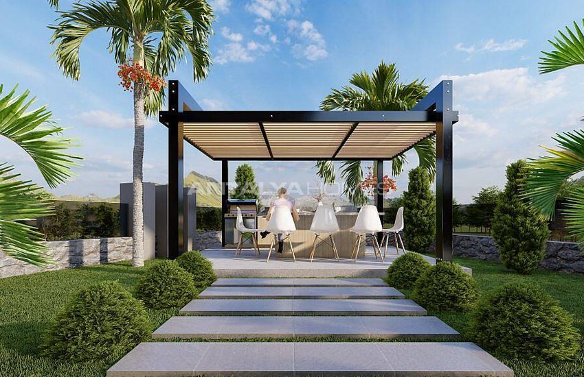 Alanya Merkezde Harika Deniz Manzaralı Villalar 6