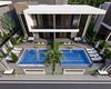 Alanya Merkezde Harika Deniz Manzaralı Villalar 3