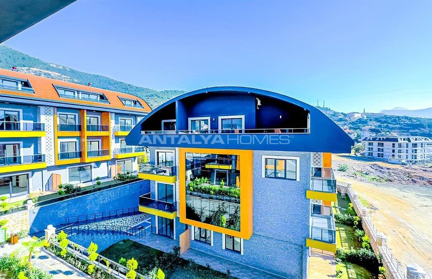 Unique Luxury Design Concept Flats in Alanya Buyukhasbahce 7