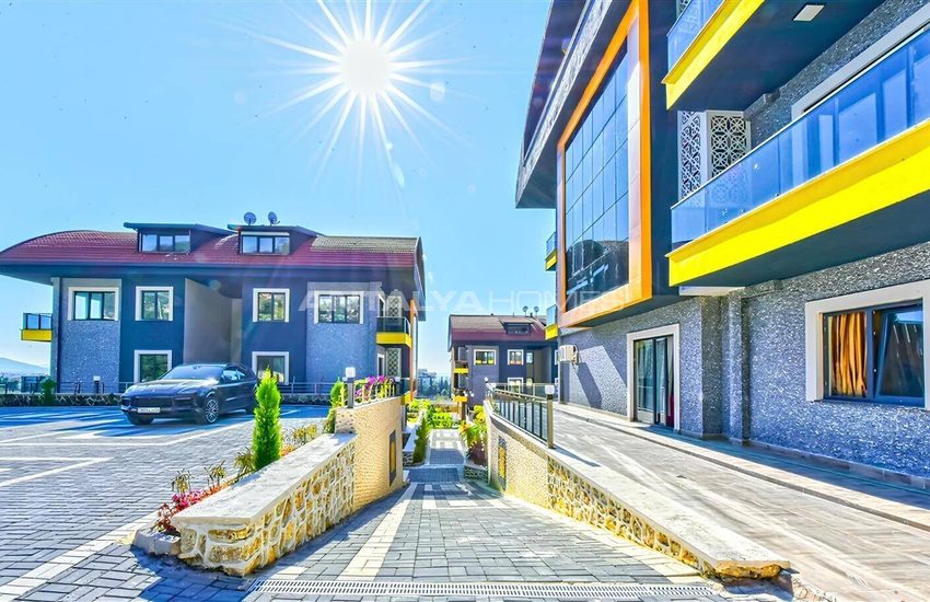 Unique Luxury Design Concept Flats in Alanya Buyukhasbahce 8