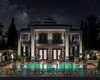 Alanya’da Deniz ve Kale Manzaralı Neoklasik Villa 7