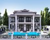 Alanya’da Deniz ve Kale Manzaralı Neoklasik Villa 1