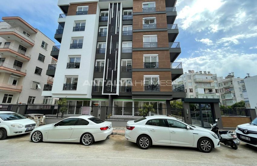 Antalya Şehir Merkezinde Şık Tasarımlı Sıfır Daireler 1