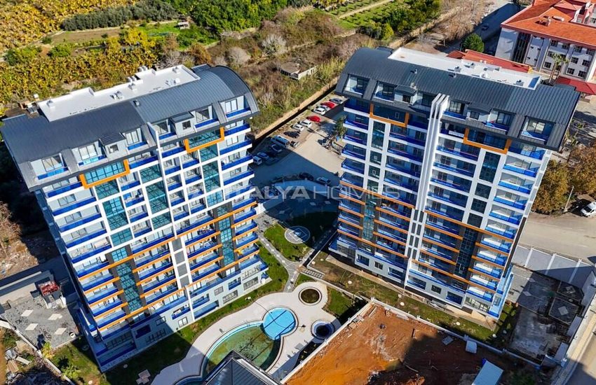 Immobilier Avec Piscines À Mahmutlar Alanya