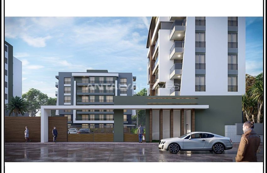 Nouveaux Appartements Avec Piscine À Aksu Antalya