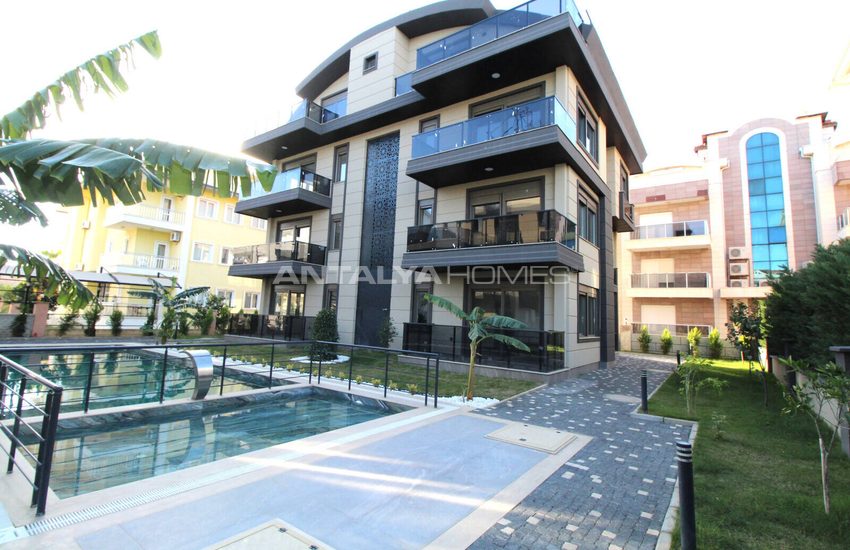Luxe Appartementen In Een Project Met Zwembad In Belek Antalya 4