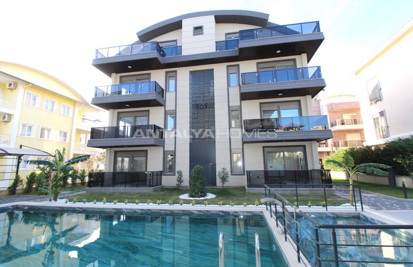 Luxe Appartementen In Een Project Met Zwembad In Belek Antalya 9