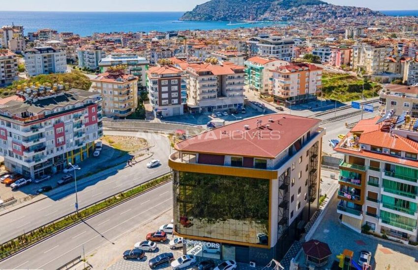 Alanya Merkezde Yatırıma Uygun Lüks Ticari Üniteler 1