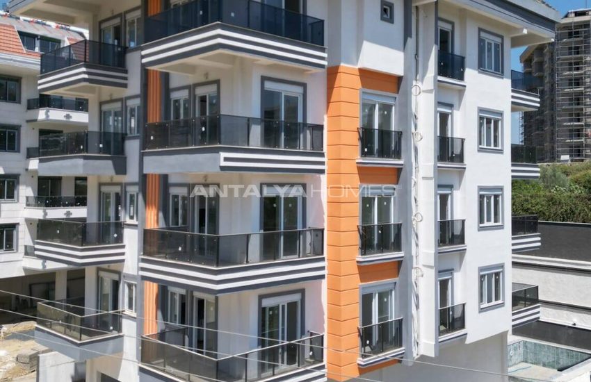 Sea View Apartments I Ett Säkert Komplex I Alanya Avsallar