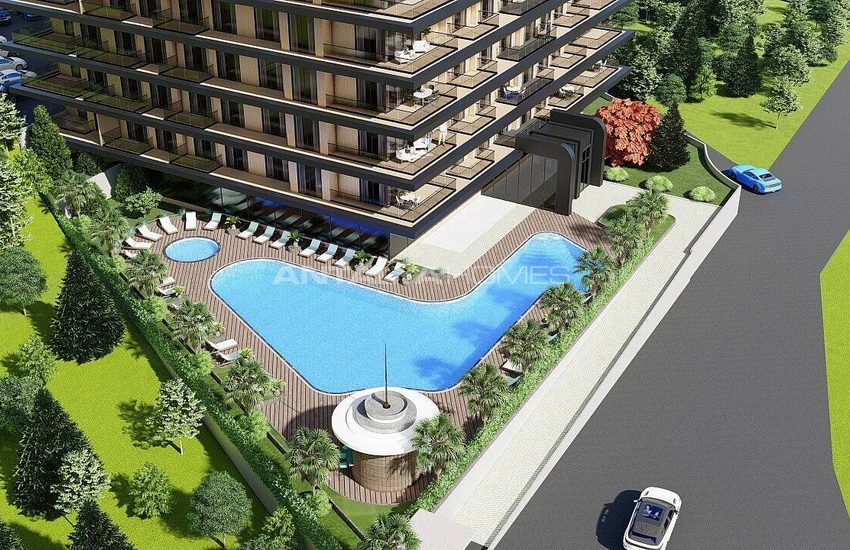 Appartements Élégants Dans Un Résidence À Alanya Tosmur 2