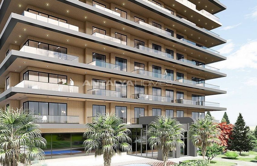 Appartements Élégants Dans Un Résidence À Alanya Tosmur 10