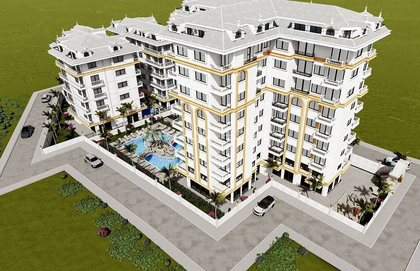 Appartements À Distance De Marche De La Plage À Alanya 4