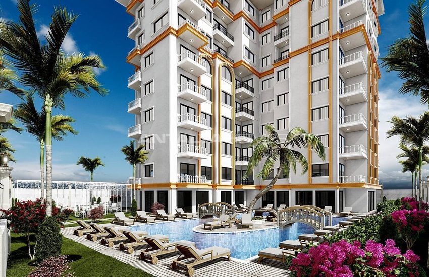 Appartements À Distance De Marche De La Plage À Alanya 6