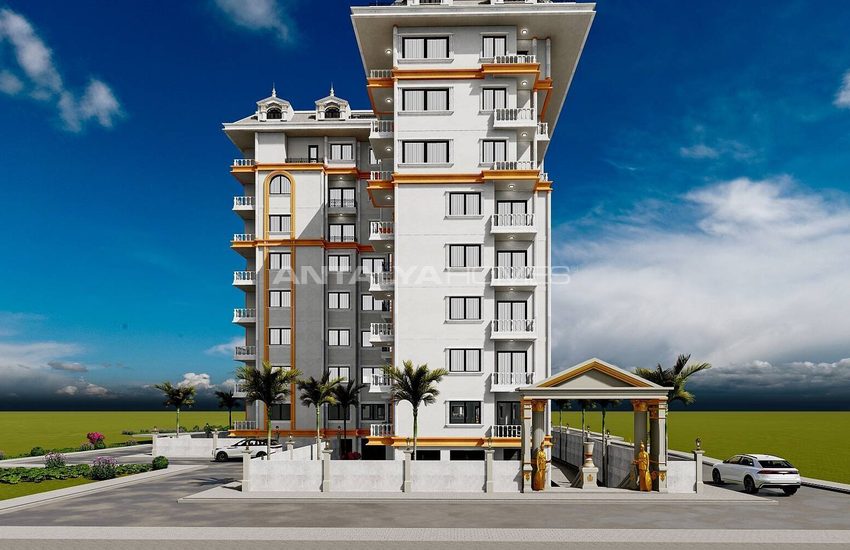 Appartements À Distance De Marche De La Plage À Alanya 7