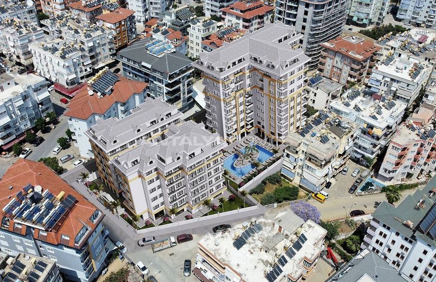 Appartements À Distance De Marche De La Plage À Alanya 8