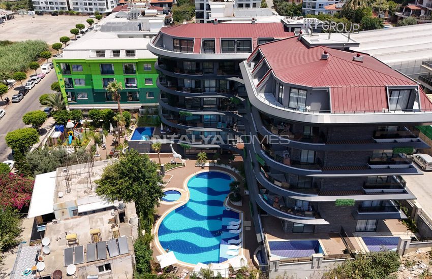 High Quality Apartments Close to the Sea in Alanya Kestel 2
