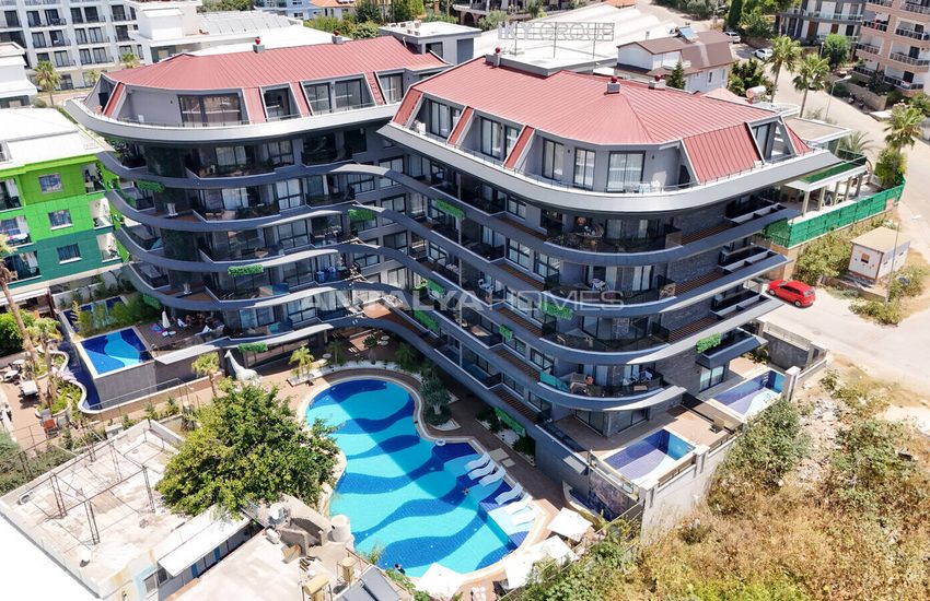 High Quality Apartments Close to the Sea in Alanya Kestel