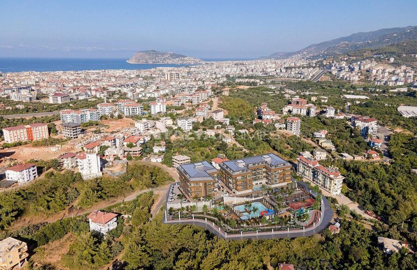Alanya Oba'da Deniz Manzaralı Uygun Fiyatlı Mülkler 25