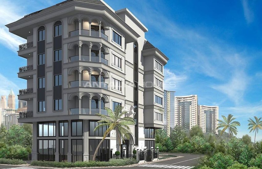 Appartementen In Complex Met Sociale Voorzieningen In Alanya