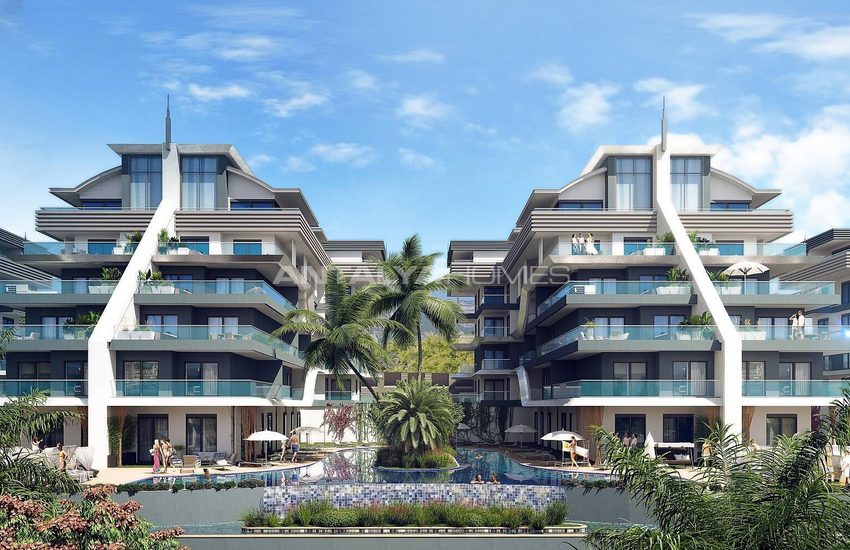 Stylish Sea and Nature View Flats in Oba, Alanya 2