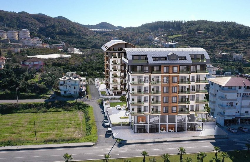 Practical Real Estate in a Complex with Pool in Demirtas Alanya 3
