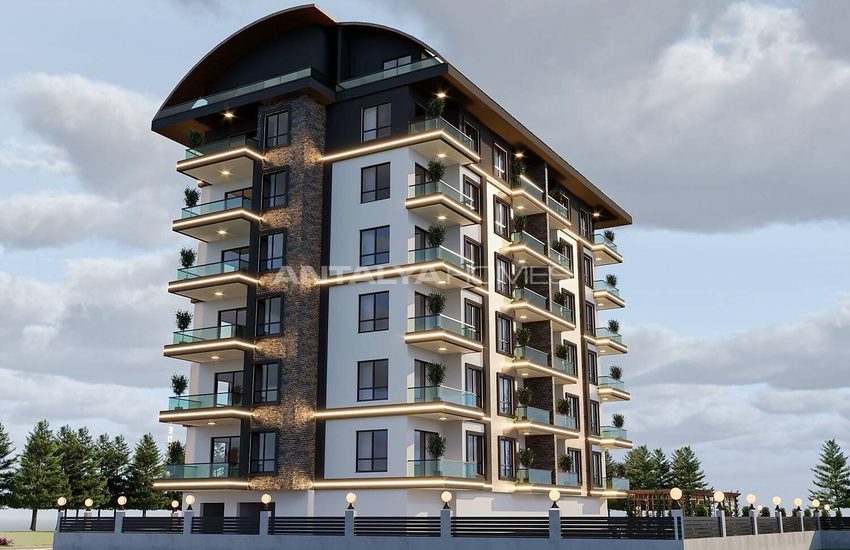 Practical Real Estate in a Complex with Pool in Demirtas Alanya 8