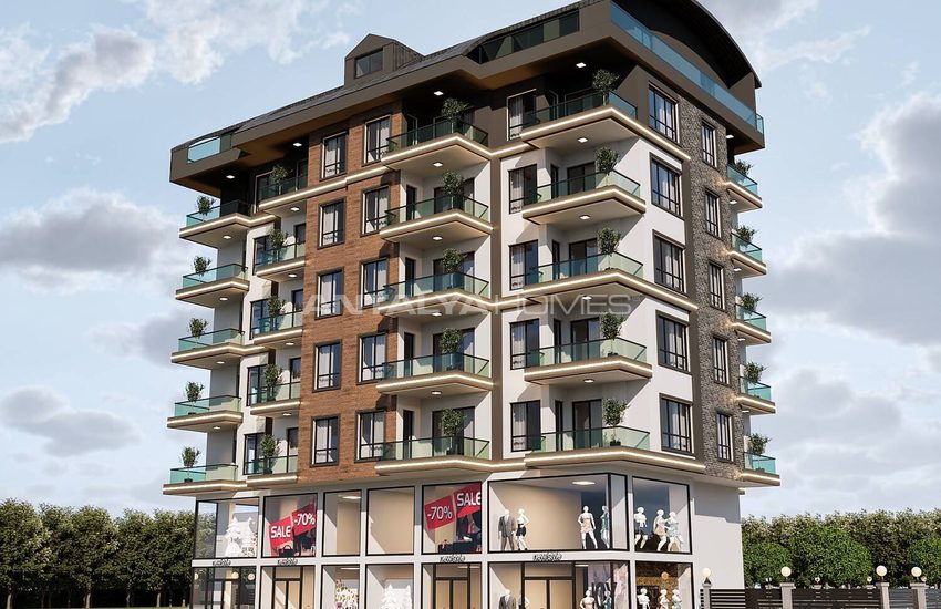 Practical Real Estate in a Complex with Pool in Demirtas Alanya 1