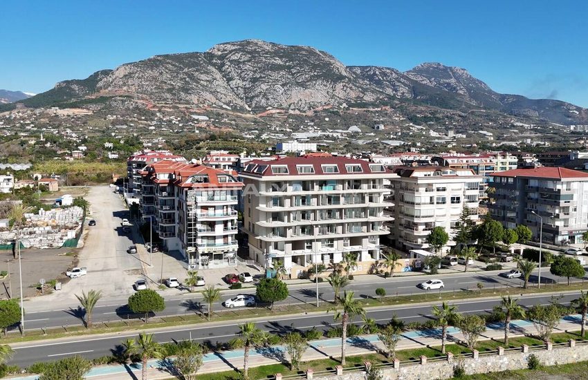 New-build Flats Nearby the Sea in a Complex in Alanya Kestel 1