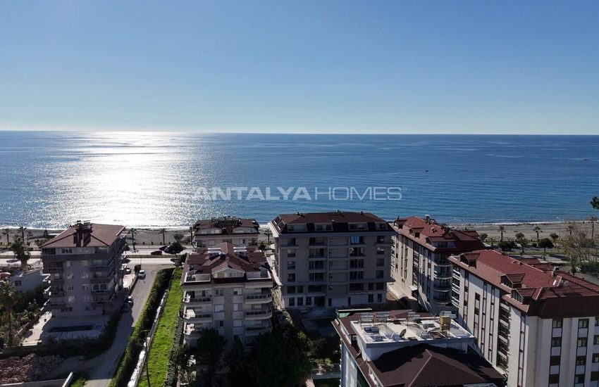 New-build Flats Nearby the Sea in a Complex in Alanya Kestel 2