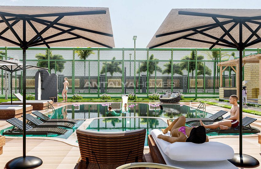 Apartments in a Residential Complex with Rich Facilities in Alanya 9